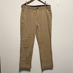 Goodfellow & Co Khaki Slim Chino Pants Men’s 34x30 Wrinkle Resist Stretch Modern